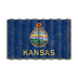 Kansas Corrugated State Flag - Kansas