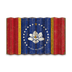 Mississippi Corrugated State Flag - Mississippi