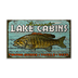 Lake Fishing Cabins Sign - Lake Fishing Cabins Sign