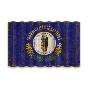 Kentucky Corrugated State Flag