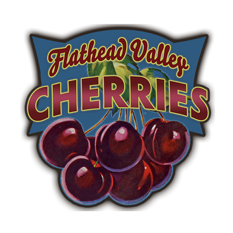 Cherries (Shaped Sign)