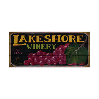 Winery (Grape Cluster) Sign