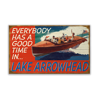 Everybody has a Good Time in... (Boating Sign)