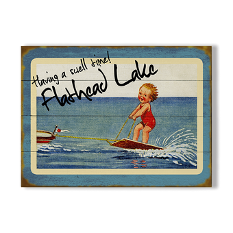 Baby Wakeboarder Sign