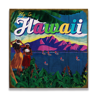 Fly to Hawaii Sign