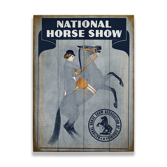 National Horse Show Sign