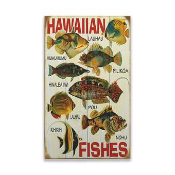 Hawaiian Fish Sign