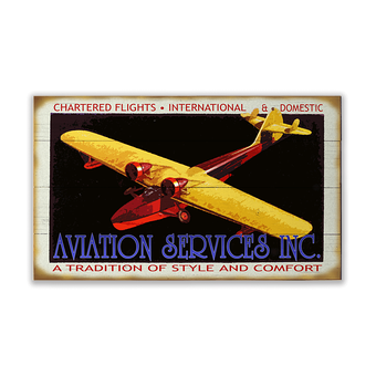 Aviation Charters Sign