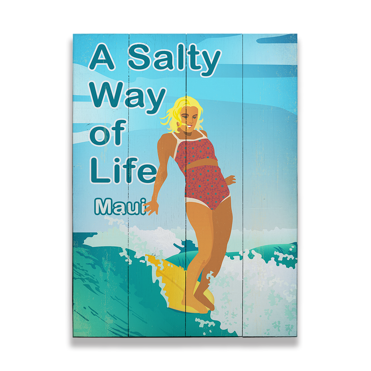 A Salty Way of Life Wall Art - A Salty Way of Life