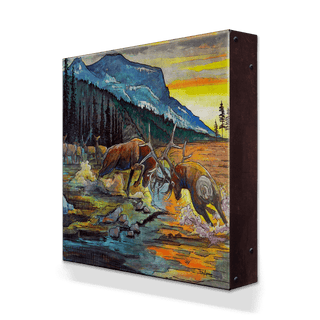 Bull Fight: Metal Box Art Metal Box Art Ed Anderson