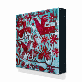 Christmas Berries - Metal Box Art Metal Box Art Este MacLeod