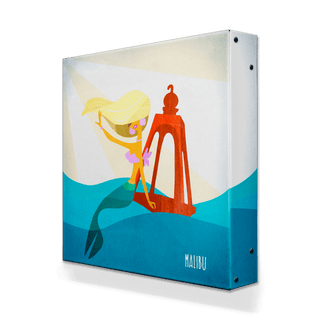 Mermaid's Beacon - Metal Box Art Metal Box Wall Art Meissenburg Designs