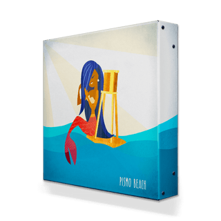 Mermaid's Watch - Metal Box Art Metal Box Wall Art Meissenburg Designs