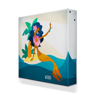 Mermaid's Isle - Metal Box Art Metal Box Wall Art Meissenburg Designs