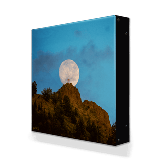 Full Moon Rises - Metal Box Art Metal Box Art Michael Underwood