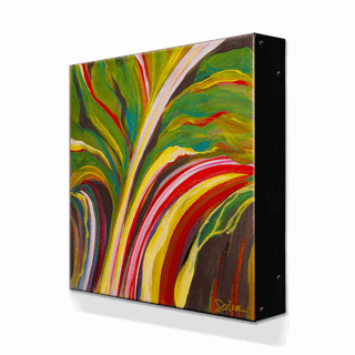 Rainbow Chard - Metal Box Art Metal Box Art Nancy Seiler