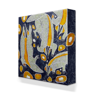 Badgers - Metal Box Art Metal Box Wall Art Shelle Lindholm