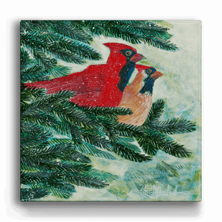 Cardinals - Metal Box Art Metal Box Wall Art Shelle Lindholm