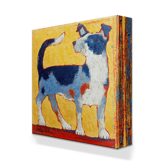 Lil Rustler, Heeler - Metal Box Art Metal Box Wall Art Shelle Lindholm