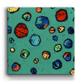 Marbles - Metal Box Art Metal Box Wall Art Shelle Lindholm