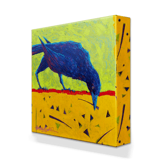 Picking up the Pieces - Metal Box Art Metal Box Wall Art Shelle Lindholm