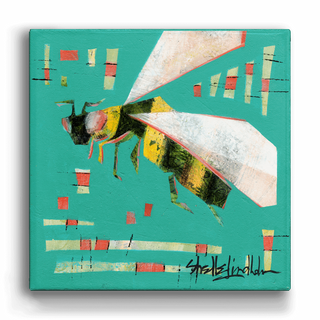 A Bee Symphony - The Queen - Metal Box Art Metal Box Art Shelle Lindholm