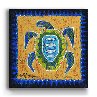 Sea Turtle - Metal Box Art Metal Box Art Shelle Lindholm