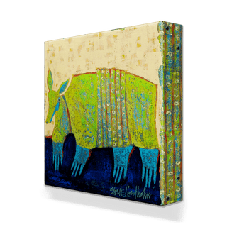 Twinkle Toes - Metal Box Art Metal Box Wall Art Shelle Lindholm