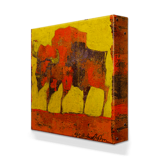 Walking the Line - Metal Box Art Metal Box Wall Art Shelle Lindholm