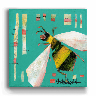 A Bee Symphony - The Worker - Metal Box Art Metal Box Art Shelle Lindholm