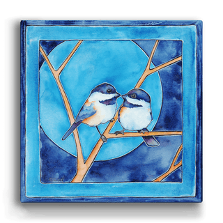 Beak to Beak - Metal Box Art Metal Box Wall Art Karen Savory