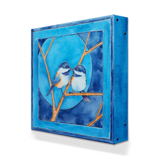 Beak to Beak - Metal Box Art Metal Box Wall Art Karen Savory