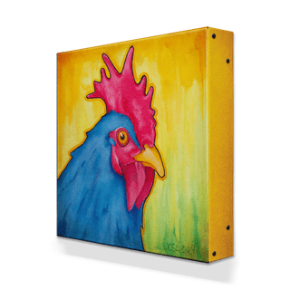 Jimmy - Metal Box Art Metal Box Wall Art Karen Savory