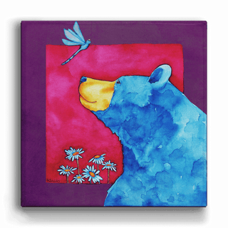 Wonder Bear - Metal Box Art Metal Box Art Karen Savory