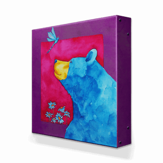 Wonder Bear - Metal Box Art Metal Box Art Karen Savory