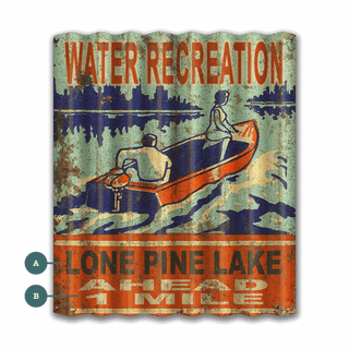 Water Recreation - Corrugated Metal Wall Art Corrugated Wall Art Meissenburg Designs