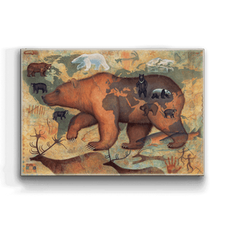 Bears of the World - Metal Box Art Metal Box Art Monte Dolack