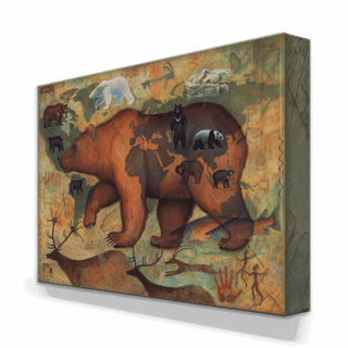 Bears of the World - Metal Box Art Metal Box Art Monte Dolack