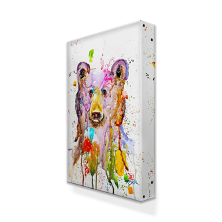 Crazy Bear - Metal Box Art Metal Box Art Dean Crouser