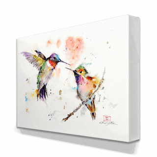 Lovebirds - Metal Box Art Metal Box Art Dean Crouser