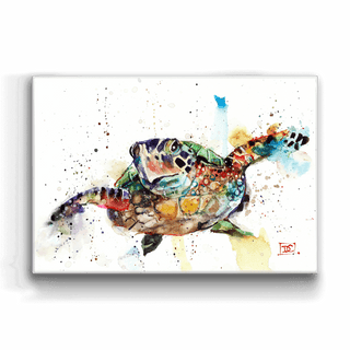 Sea Turtle - Metal Box Art Metal Box Art Dean Crouser