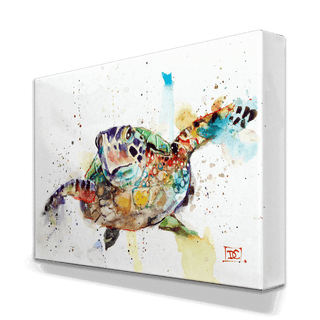 Sea Turtle - Metal Box Art Metal Box Art Dean Crouser