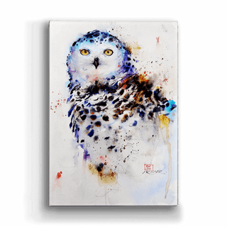 Snowy Owl - Metal Box Art Metal Box Art Dean Crouser