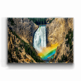 Grand Canyon of the Yellowstone - Metal Box Art Metal Box Art Michael Underwood