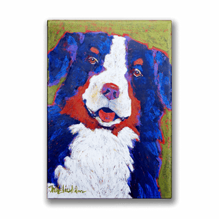 Big Bernie: Bernese Mountain Dog - Metal Box Art Metal Box Art Shelle Lindholm