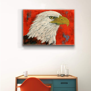 Bald Eagle - Metal Box Art Metal Box Wall Art Shelle Lindholm