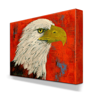 Bald Eagle - Metal Box Art Metal Box Wall Art Shelle Lindholm