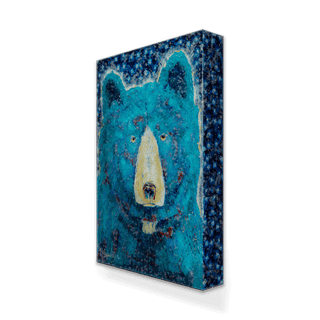 Moon Bear - Metal Box Art Metal Box Art Shelle Lindholm