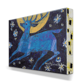 Moon Racker - Metal Box Art Metal Box Wall Art Shelle Lindholm