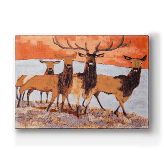 Sojourners - Metal Box Art Metal Box Wall Art Shelle Lindholm